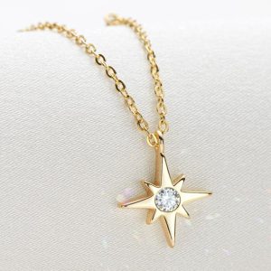 Star Moissanite Necklace