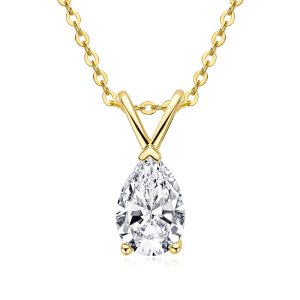 Pearl Moissanite Necklace