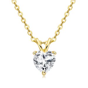 Haert Moissanite Necklace
