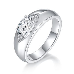 moissanite rings for men