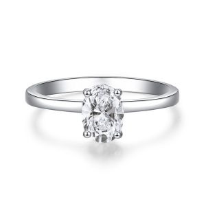 2 carat moissanite ring