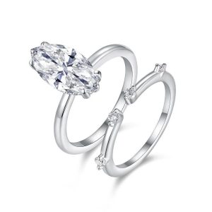 Stacking Moissanite Ring