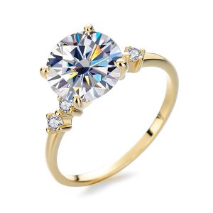 3 Carat Moissanite Ring